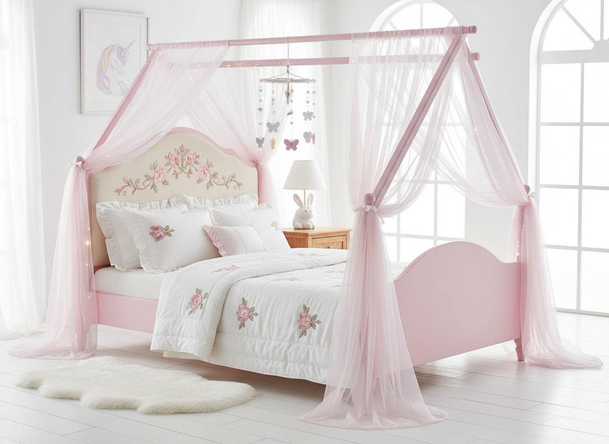 Blossom Canopy Bed